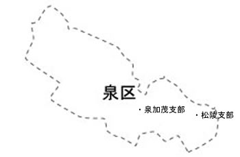 仙台市泉区地図